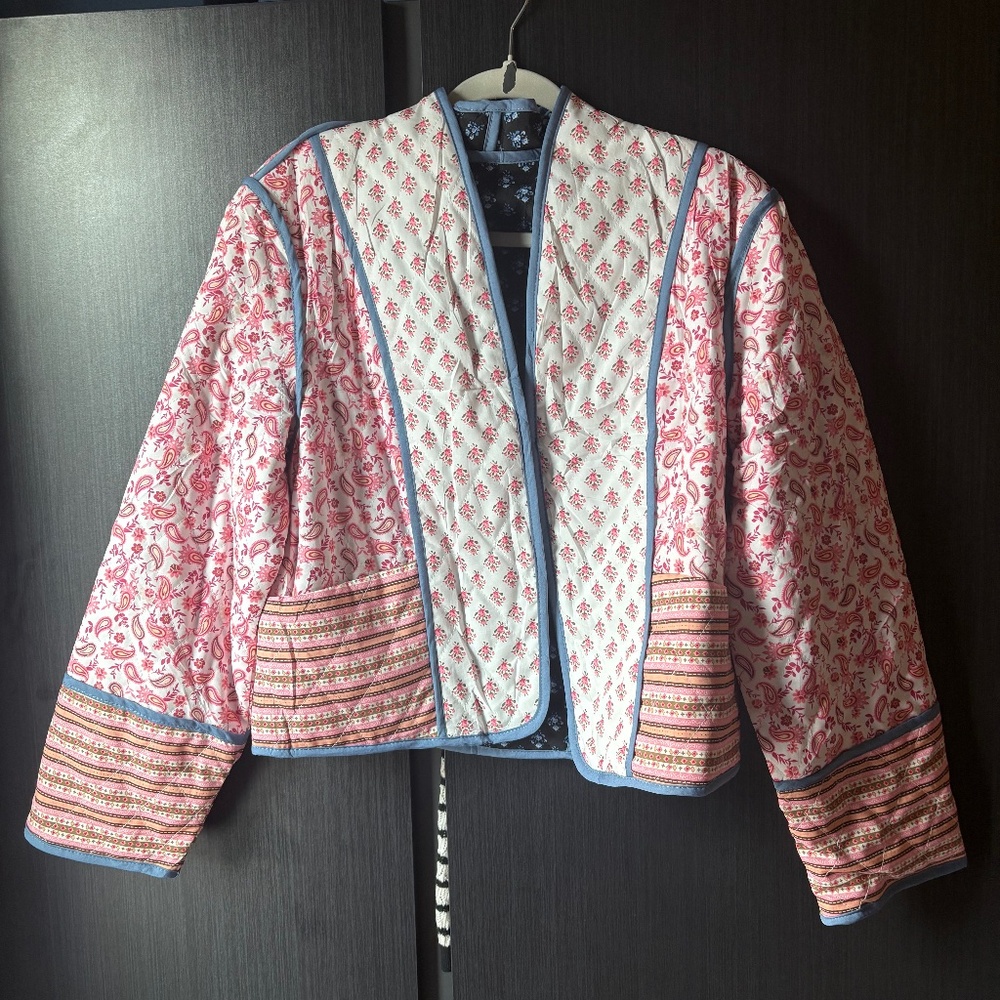 Reversible Quilted Patchwork Jacket